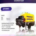 AJAX FIORI Concrete Pump, Capacity: 40 Cu.m/hr To 72 Cu.m/hr, Jsp Series