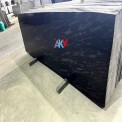 Akv Black Markino Leather Finsh Granite, Thickness: 16 mm