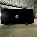 Akv Black Markino Leather Finsh Granite, Thickness: 16 mm