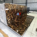 AKV Black Marquina Gold, Form: Slab