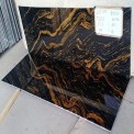 AKV Black Marquina Gold, Form: Slab