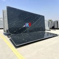 Akv Cross Markino Granite, 16 mm, Colour: Black