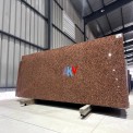 Akv Imperial Red Granite, Stone Form: Cutter Slab, Thickness: 20 mm