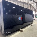 Akv Raj Black Granite, Thickness: 16 mm