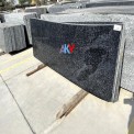 Akv Rajasthan Black Leather Granite, Thickness: 17 mm