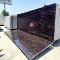 Akv Rolex Brown Granite, For Flooring, Thickness: 16 mm