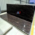 Akv Rolex Brown Granite, For Flooring, Thickness: 16 mm