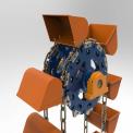 Aluminium Bucket Elevator Chain For Cement Plant