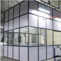 Aluminium Covered Partition Fabrication Work, in India