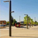 Aluminium LED DECORATIVE POLE LIGHT, Square