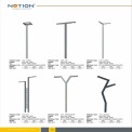Aluminium LED DECORATIVE POLE LIGHT, Square