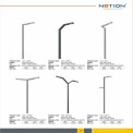 Aluminium LED DECORATIVE POLE LIGHT, Square