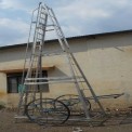 Aluminium Road Star Tower Ladder, 2 Wheels