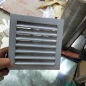 Aluminum Intake Louver Grill, Size: 200mm To 1500 mm