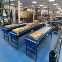 Assembly Line Conveyor, For Industrial, Production Capacity: 200 kg/Feet