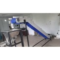 Auto Filling Inclined Cleated Modular Belt Conveyor