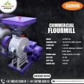 Automatic 10 Commercial Atta Chaki Machine, 30 kg/hr