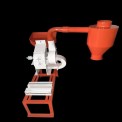 Automatic 2 HP Vertical 18 Inch Flour Mill Machine, 30 kg/hr