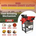 Automatic 3 HP Kutti Machine With Aata Chakki, More than 500 kg/hr
