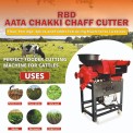 Automatic 3 HP Kutti Machine With Aata Chakki, More than 500 kg/hr