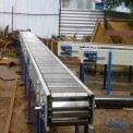 Automatic SS 304 Stainless Steel Slat Chain Conveyors, Material Handling Capacity: 100 kg/feet