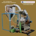 Automatic Stainless Steel Chilli Powder Making Machine, More than 200 Kg/hr, Blower Pulverizer