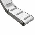 Automatic Stainless Steel Modular Belt Conveyor, Operating Speed: 1-2 m/s, Capacity: 50-100 kg per feet