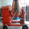 Automatic Stainless Steel Two Leg Builder Hoist Concrete Mixer Machine, Capacity: 800 L