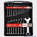 Baum Chrome Vanadium Combination Spanners Sets Plastic Jumbo Rack Packaging