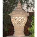 Beige Sandstone Lamp Posts, 1.5 M