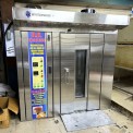 Biscuit/Cookies Rotary rack oven 120 bread capacity, 16 Trays