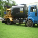 Bitumen Pressure Distributor, For Road Construction, 220 V