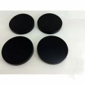 Black Anti Vibrating Rubber Pads