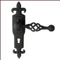Black Antique Iron Door Handle