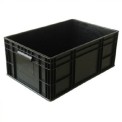 Black Corrugated And Conductive ESD Bin