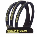 Black Fenner Plus Rubber Poly F Belt