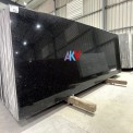 Black Galaxy Granite Slab, Thickness: 20 mm
