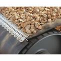 Black Hinged Rubber Conveyor Belt, 1.25 Mm