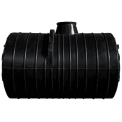Black Horizontal FRP Septic Tank, Storage Capacity: 250-500 L