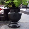 Black Marble Flower Pot, Height: 2 Feet, Size: 30 x 12 x 12 inch