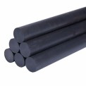 Black PET Plastic Rod High Quality Rod Customized