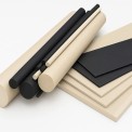 Black Polyether ether ketone peek sheet, Thickness: 0.5 mm, Size: 1 m