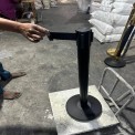 Black Queue Manager Stand