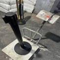 Black Queue Manager Stand