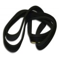 Black Rubber Hopper Gasket, For Industrial, Thickness: 10-40 Mm