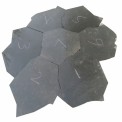 Black Stone Wall Panel