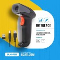 Buvvas BS-RTL-2DW Wireless Barcode Scanners, Handheld