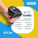 Buvvas BS-RTL-2DW Wireless Barcode Scanners, Handheld