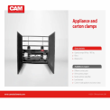 CAM Appliance and carton clamps