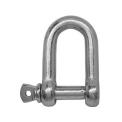 Carbon Steel D Shackles, Size: 1/4